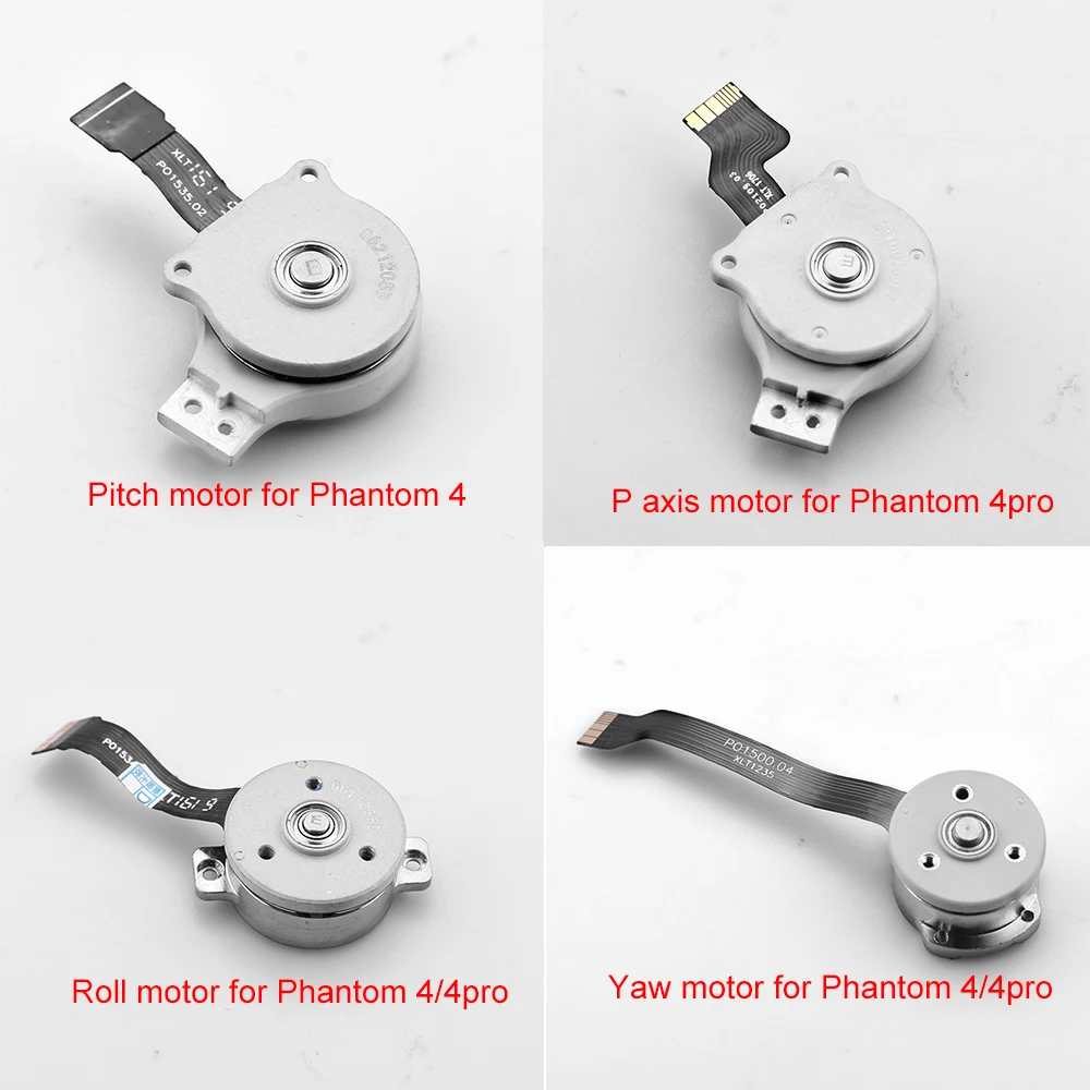 Original Repair Spare Parts for DJI Phantom 4/Phantom 4 pro Gimbal Camera Yaw Roll Motor Pitch Motor Replace Accessories