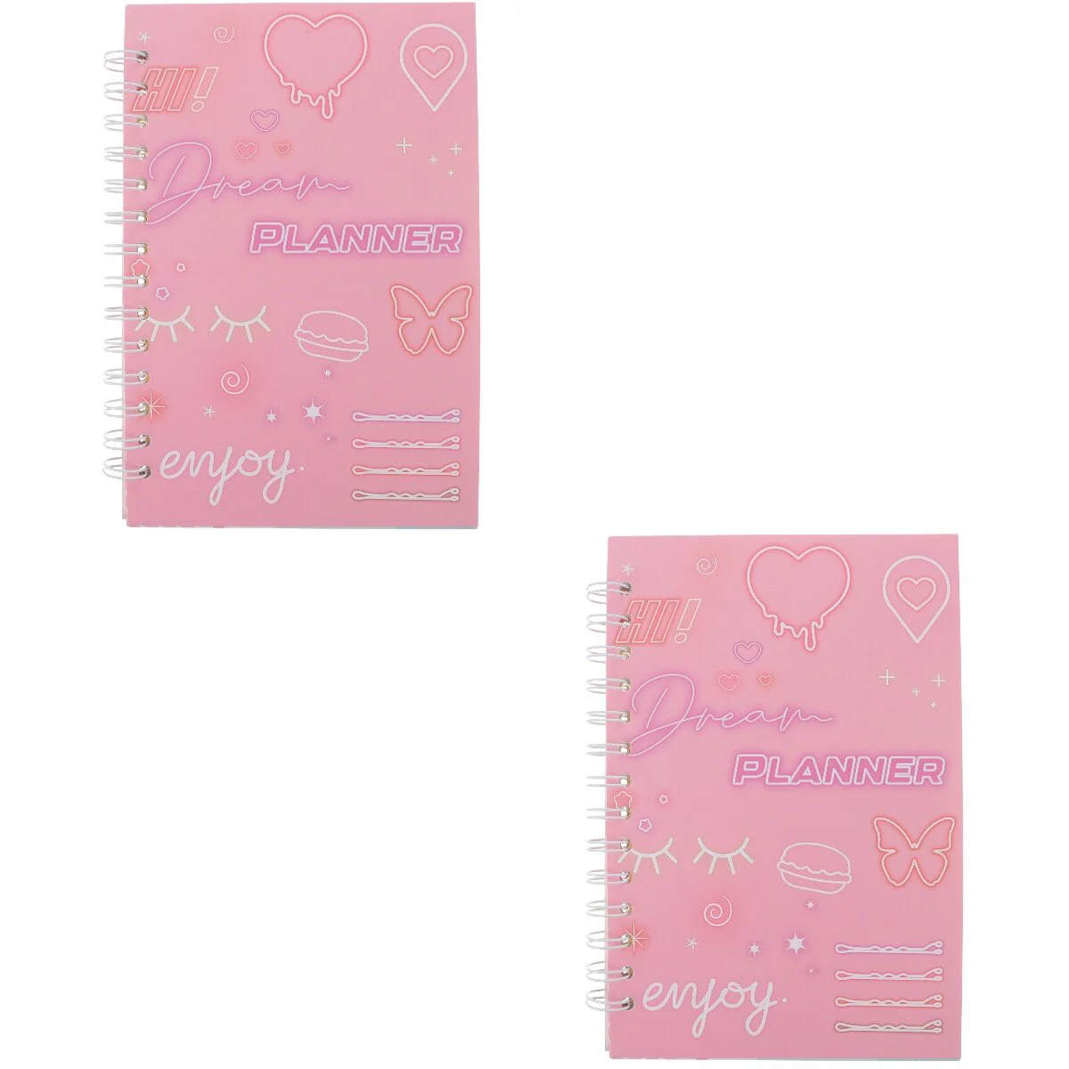 

2 шт., блокнот-планировщик на спирали