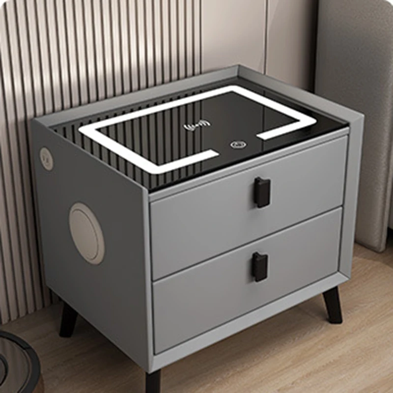 

Small Bedside Bedroom Nightstands Mobile Coffee Modern Narrow Drawer Nightstands Storage Luxury Mesitas De Noche Home Furniture