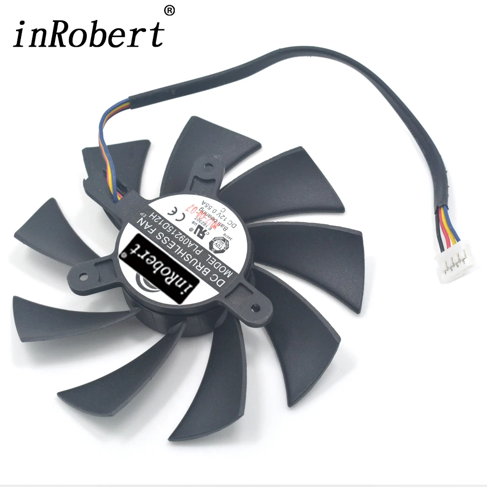 

Power Logic 87MM PLA09215D12H 0.55A Cooler Fan Replace For PowerColor HD 7870 7850 HD7800 Graphics Video Card Cooling Fans