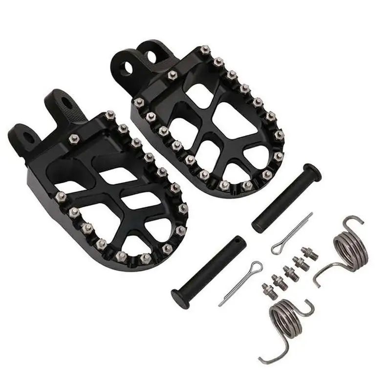 

Мотоциклетная подставка для ног, модификация мотоцикла, значительно увеличивает трение, не соскальзывает с дождливой и грязной дороги