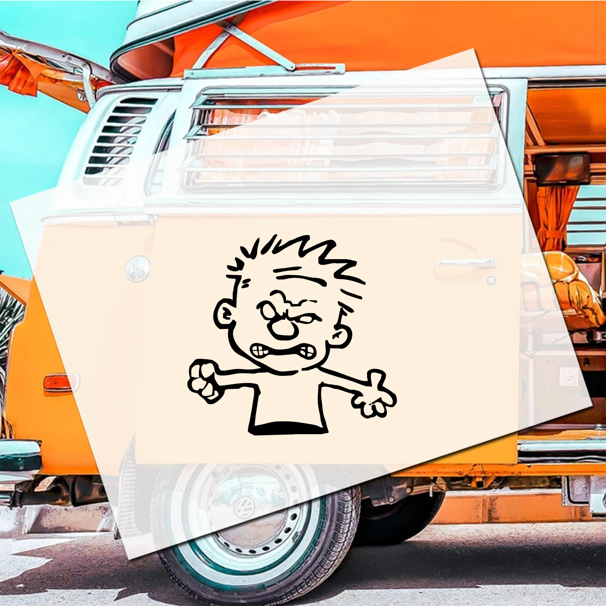 Забавные детские автомобильные наклейки Grumpy аксессуары которые можно