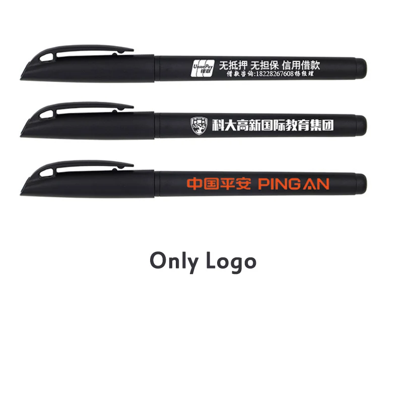 

200 шт./лот ручка для подписи Orb ручка индивидуальная рекламная ручка номер телефона QR-код печать пользовательского логотипа канцтовары оптом