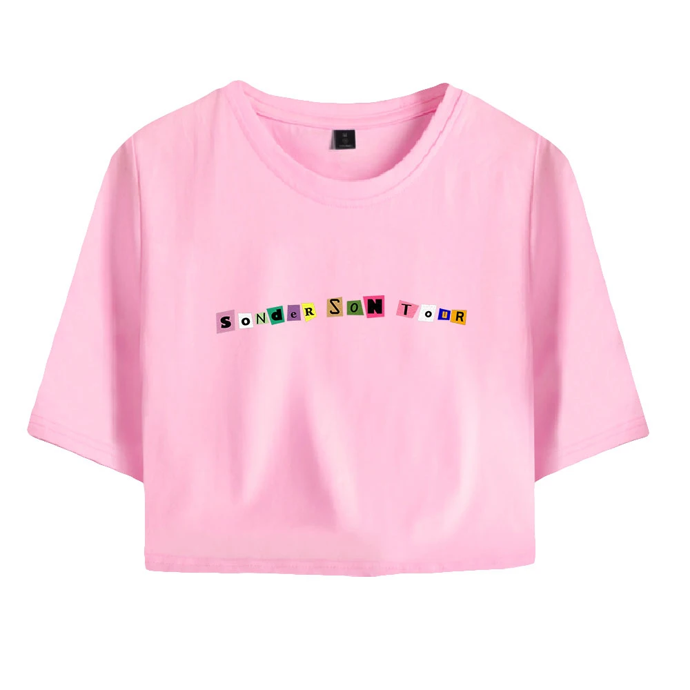 

90s Singer Brent Faiyaz Tshirt Female Navel Short Sleeve Crop Top Harajuku Streetwear Women Tshirt Fashion Clothes