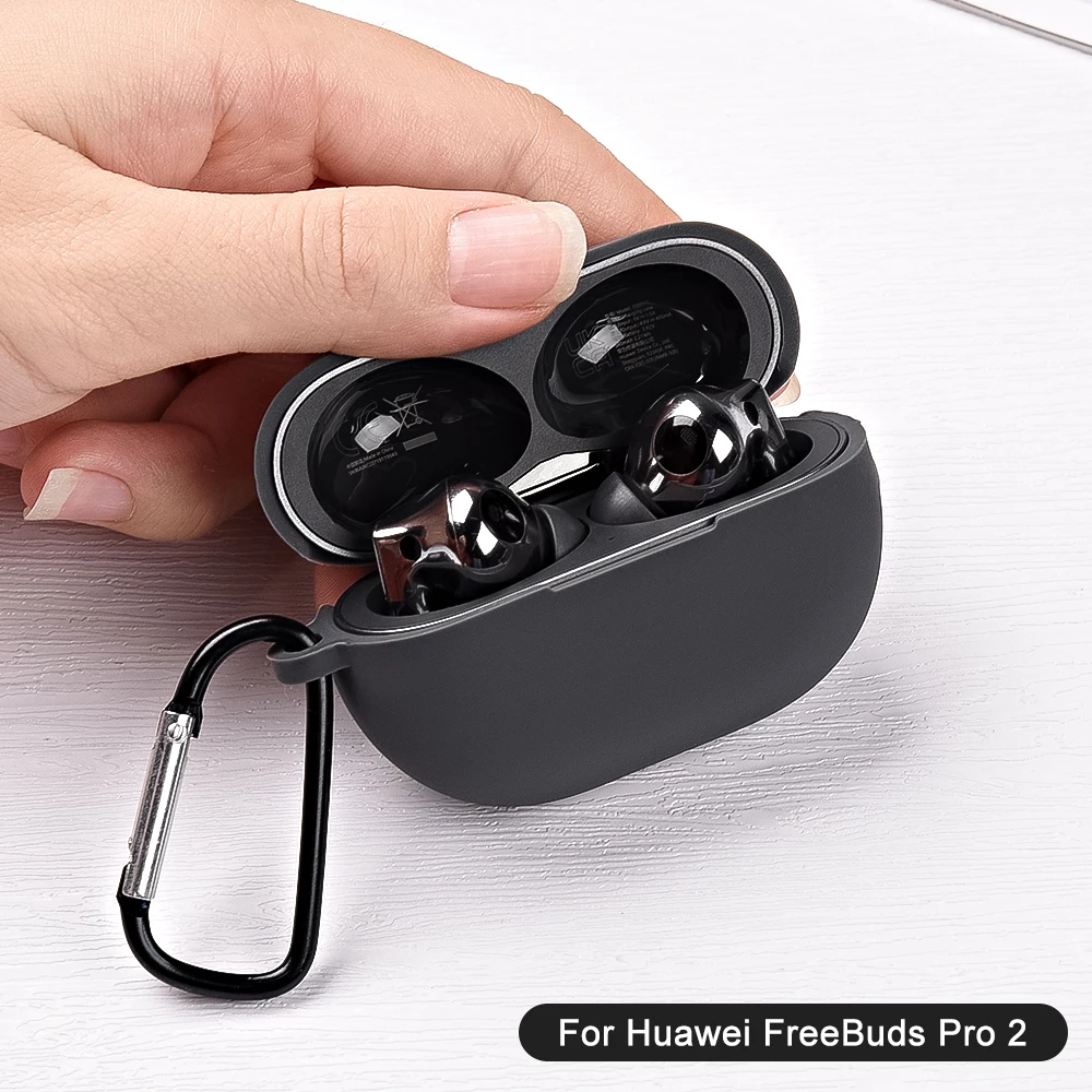 

Силиконовый защитный чехол для Huawei FreeBuds Pro 2, футляр для зарядки наушников Huawei Freebuds Pro Pro2