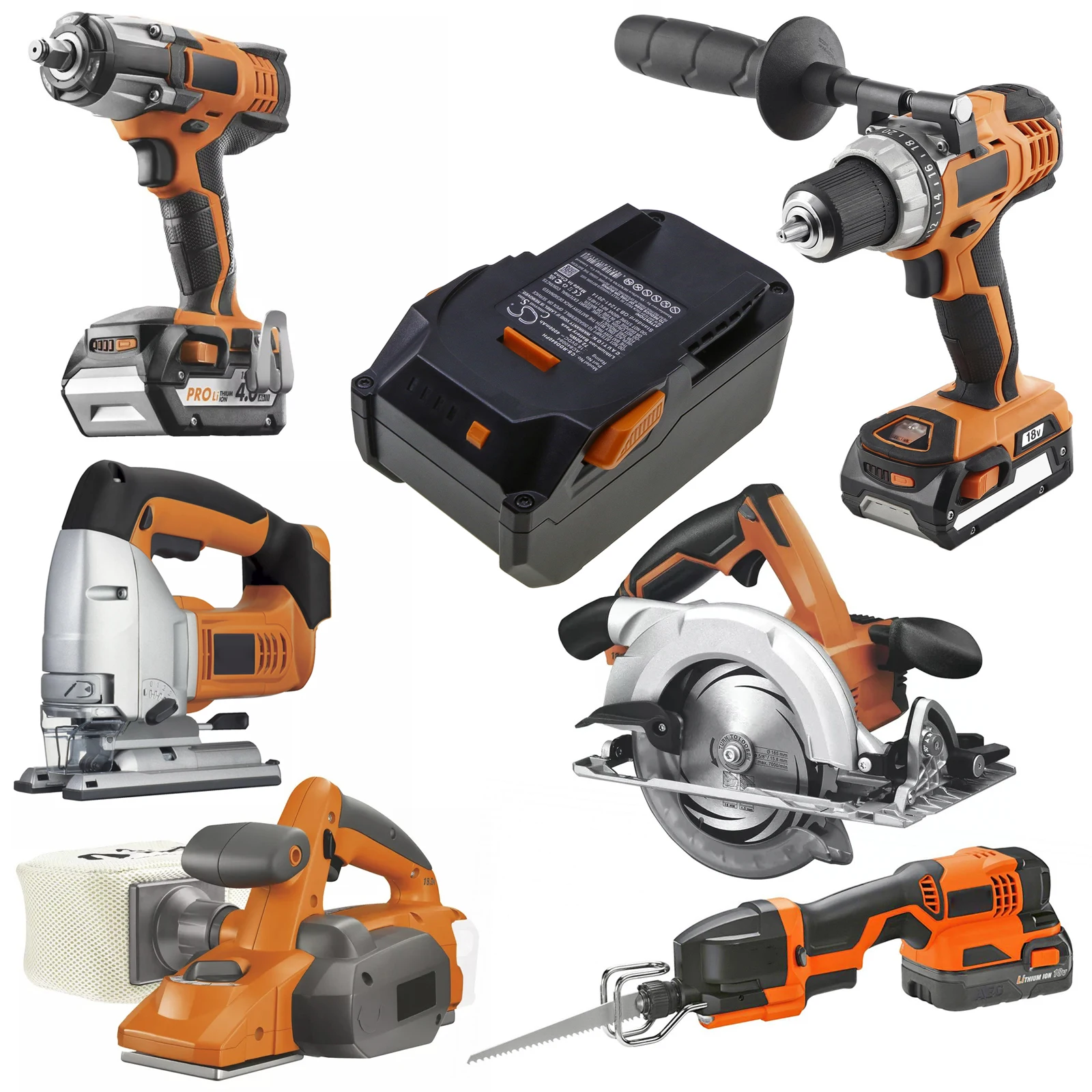 Аккумулятор CS 4000 мАч для BSB 18 LI BSB 18 STX BSS 18C BST 18X BUS 18 BUS 18 X RIDGID 130383001 130383025 130383028 R840084