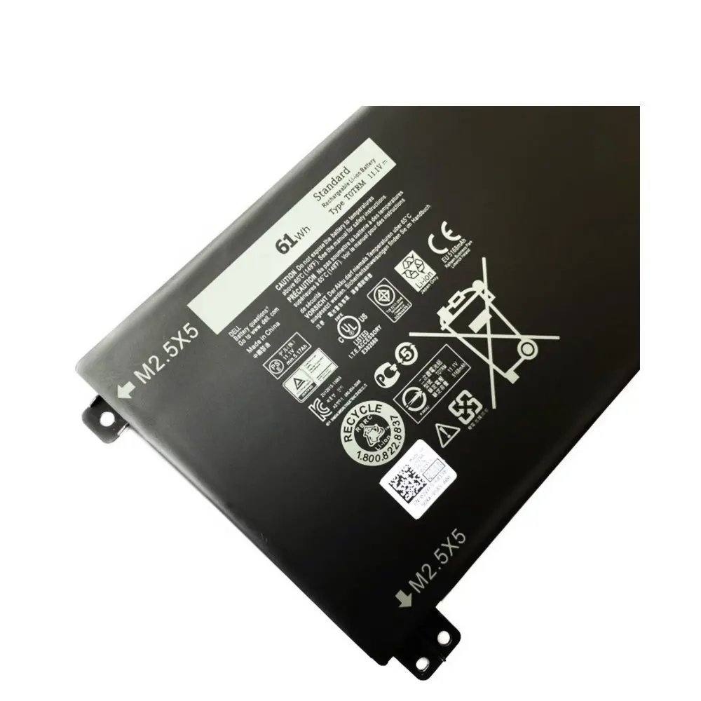 Оригинальный точечный аккумулятор T0TRM для ноутбука Dell XPS 15 11 1 5168 P31F Precision M3800 TOTRM H76MV