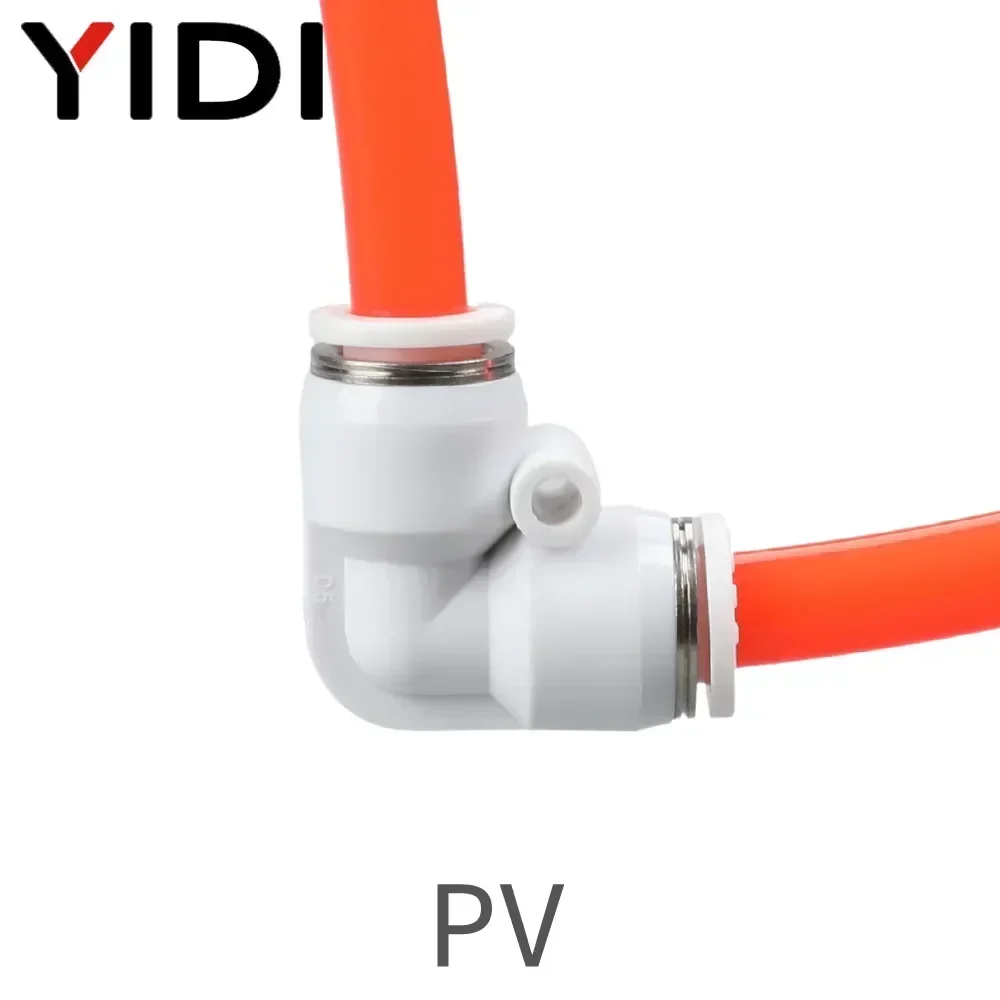 10 шт. пневматическое пластиковое соединение, воздушный шланг, медная труба, БЫСТРОРАЗЪЕМНАЯ муфта, тройник в, Y-образный фитинг 4 мм, 6 мм, 8 мм, 10 мм, 12 мм, 4, 6, 8, 12