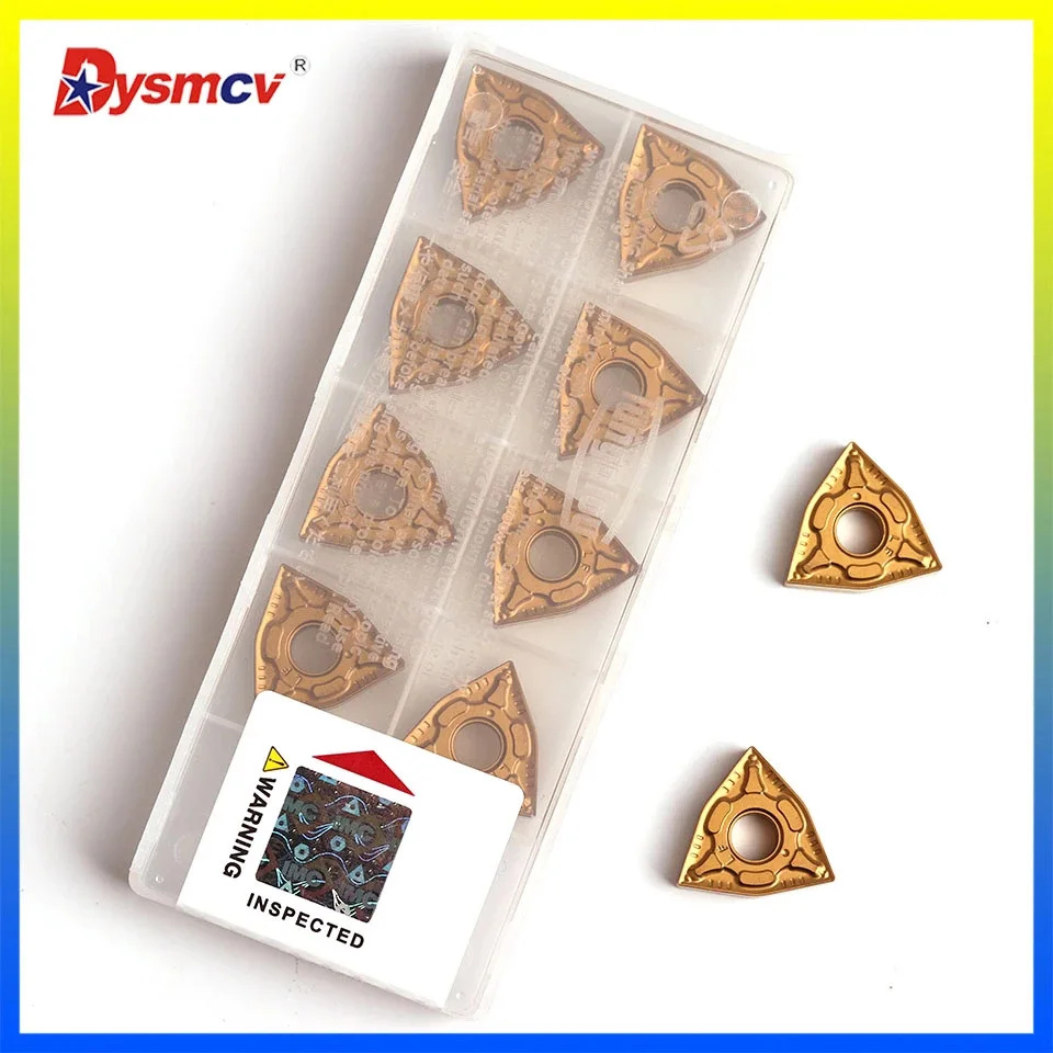 

WNMG080404 WNMG080408 12 CM T9125 high quality lathe turning tool parts tool cutting steel carbide inserts are very good