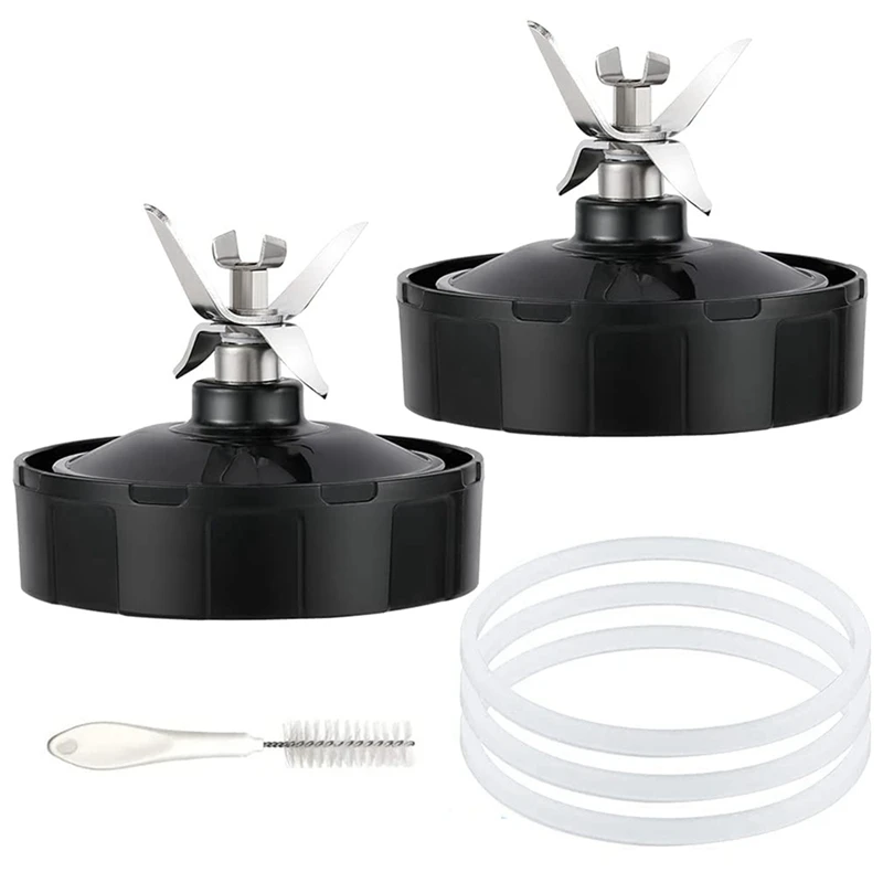 

(2PCS,3.9In) 6 Fins Blender Blade Compatible For Ninja Blender Blade Replacement For Nutri Ninja Auto IQ BL456-70