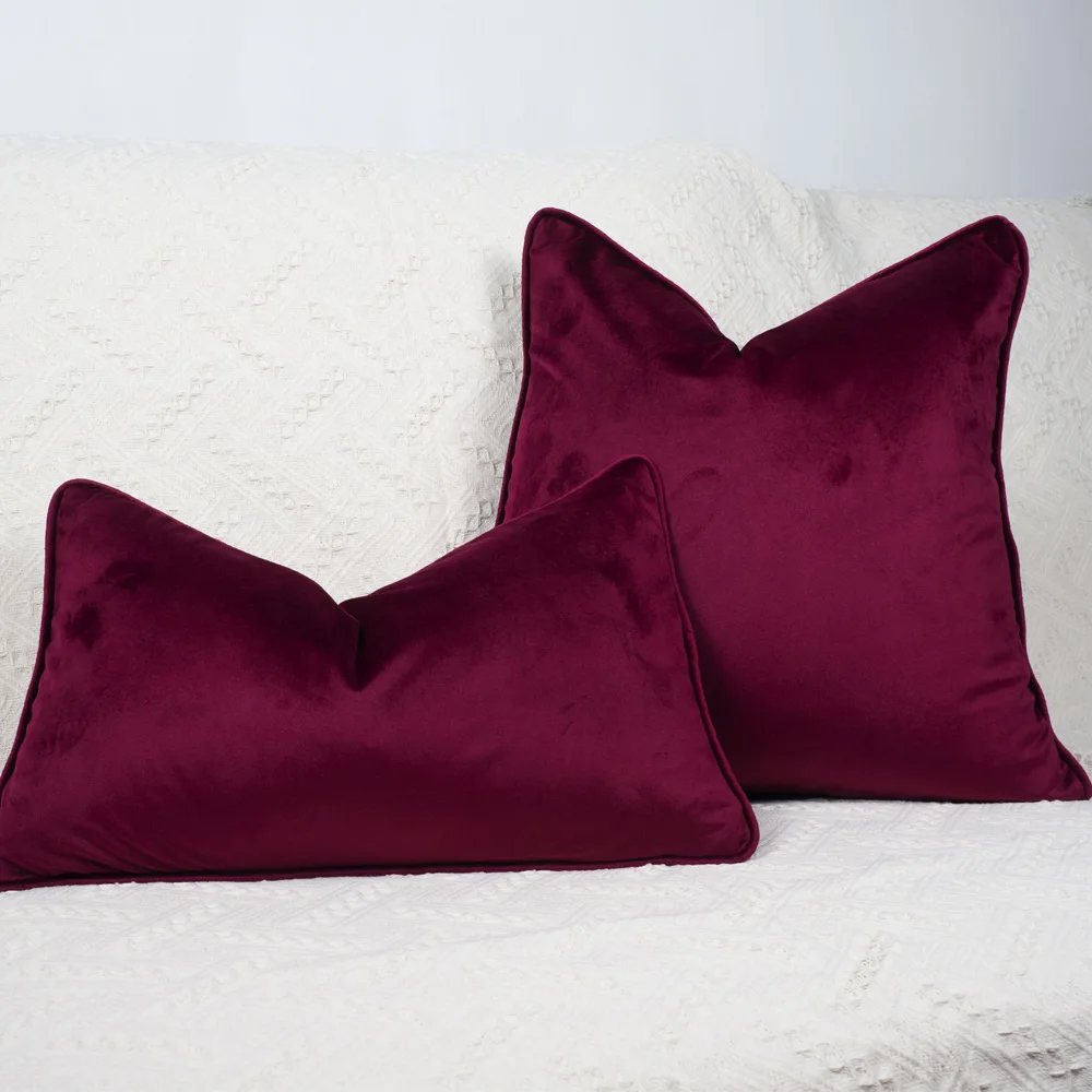 

Наволочка YUNPURE бархатная квадратная 30x50 см