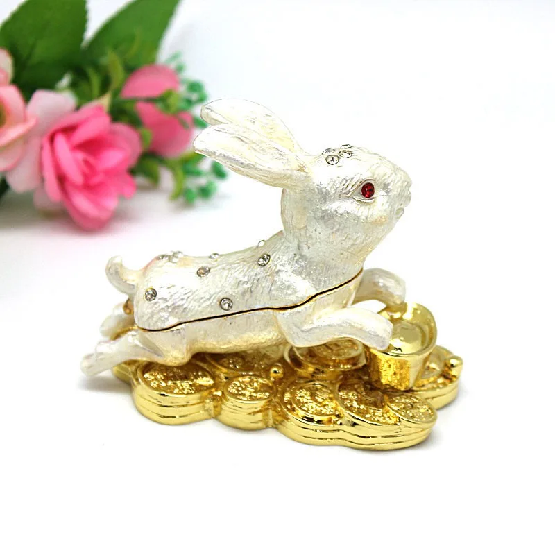 Big Animal Rabbit Trinket Display Gift