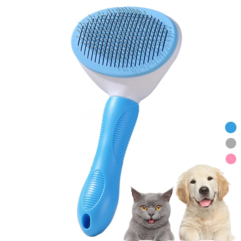 

Pet Comb Stainless Steel Needle Comb Dog And Cat Hair Removal Floating Hair Cleaning Grooming Equipment Care Pet Dog Cleaning