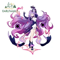 earlfamily 13cm x 12 2cm for honkai impact 3rd sirin car stickers cartoon personality decals vehicle motorcycle decor car label