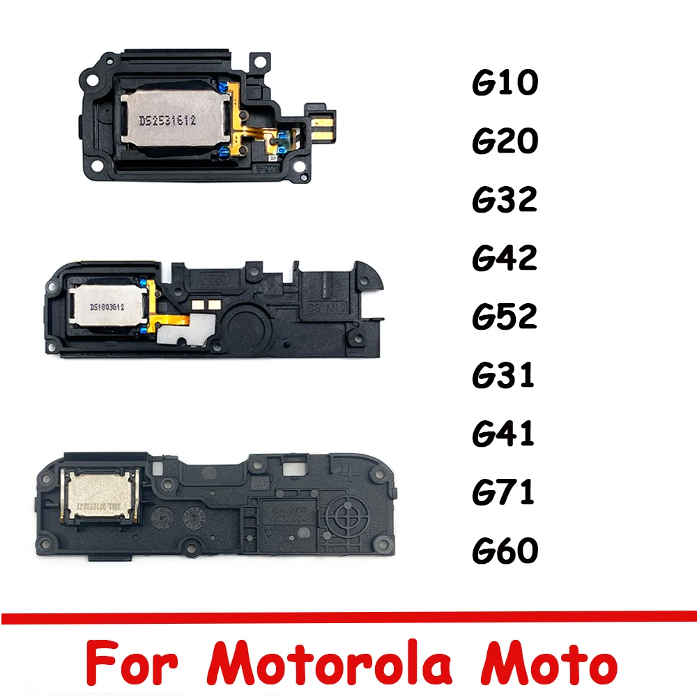 

Original Louder Speaker For Motorola Moto G10 G20 G30 G31 G41 G50 G51 G71 G42 G52 G32 G60S Buzzer Ringer Speaker Repair Parts