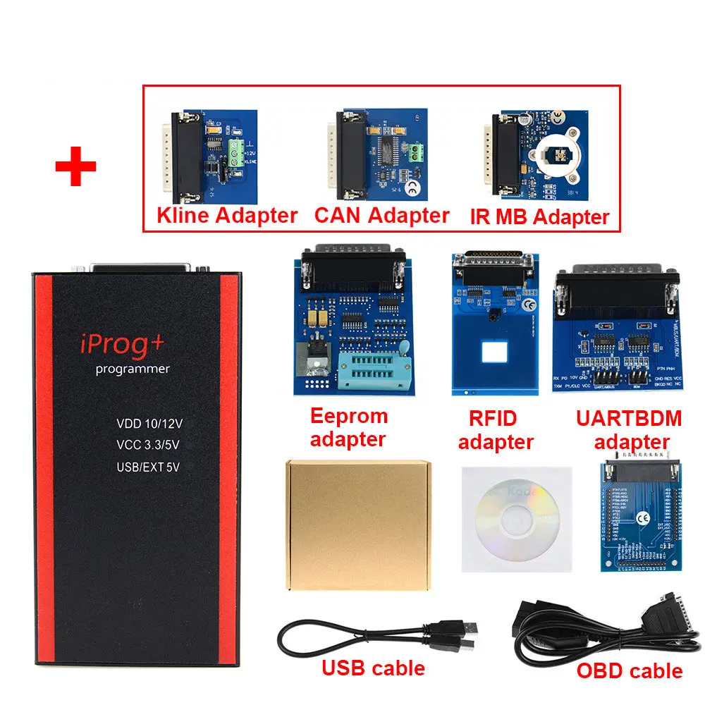 2022 IPROG Pro V87 полный комплект ECU ключ программатор Iprog + Eeprom IMMO Автомагнитола Подушка