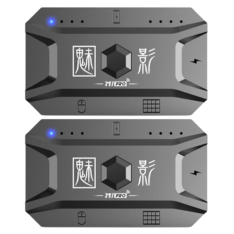 

2 шт., игровой контроллер с клавиатурой и мышью, Bluetooth 5,0