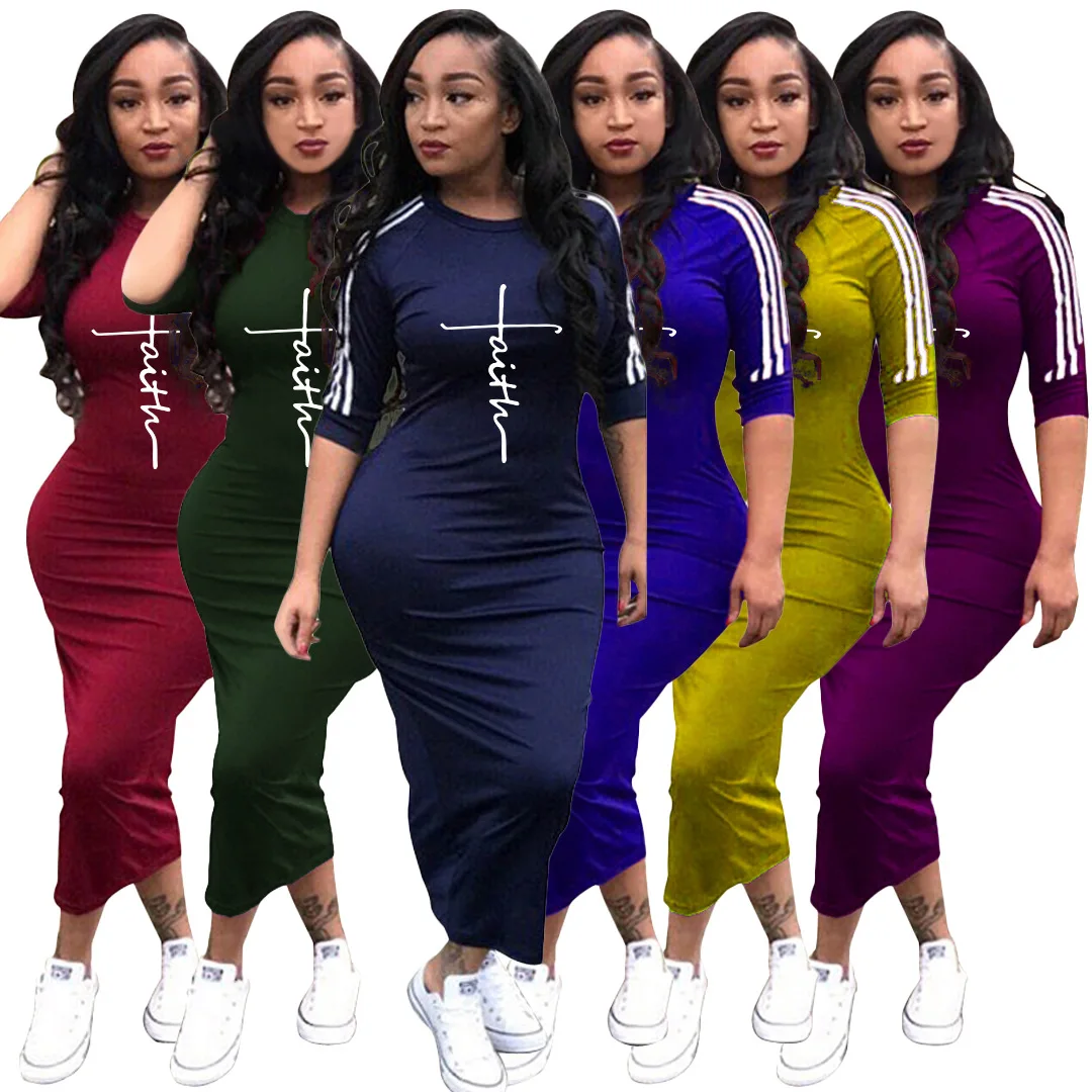 

Short sleeve Bodycon Sexy Dress For Women Casual Vestidos Womens Clothing Out-going Dresses Elegant Fashion Party 2022