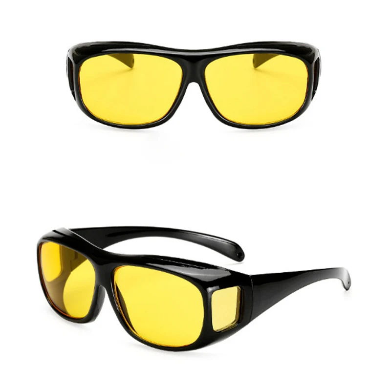Anti-Glare Night Vision Driver Goggles Fashion Sunglasses Cycling Goggles Night Driving Enhanced Light Glasses Car Accessries