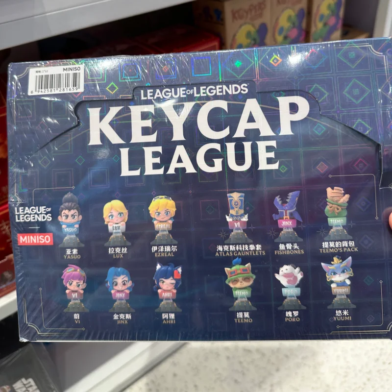 Оригинальные кейкапы League of Legends: серия League Series, игровые фигурки, 12 стилей, фигурки Джинкс VI, модельные украшения, игрушки, подарок на день рождения (art.: 3920daa9ce13f) - 3920daa9ce13f