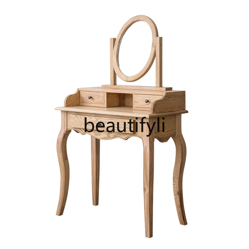 Комод из массива дерева дуба в американском стиле с выдвижными ящиками для