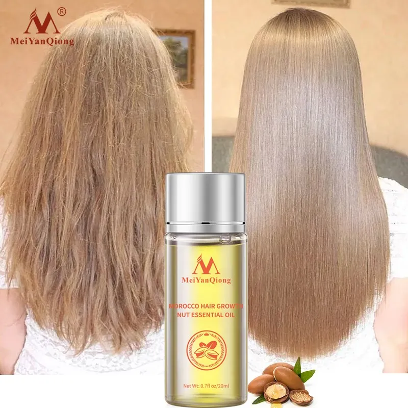 5 шт. марокканских эфирных масел для ухода за сухими волосами питают поврежденные