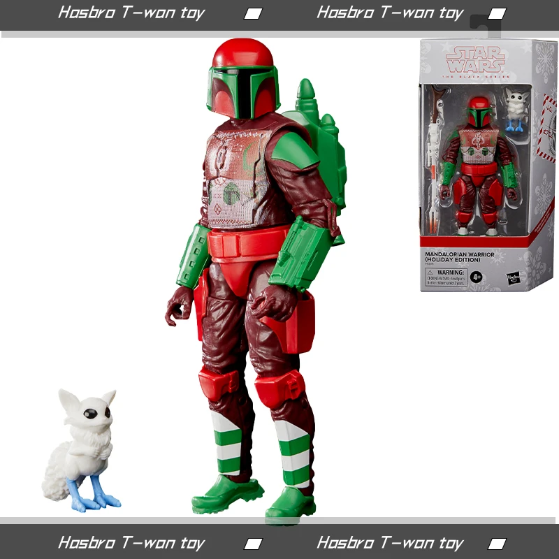 

Hasbro Mandalorian Warrior Holiday Edition - Star Wars The Black Series 6 Inch(15Cm) Action Figure New In Stock