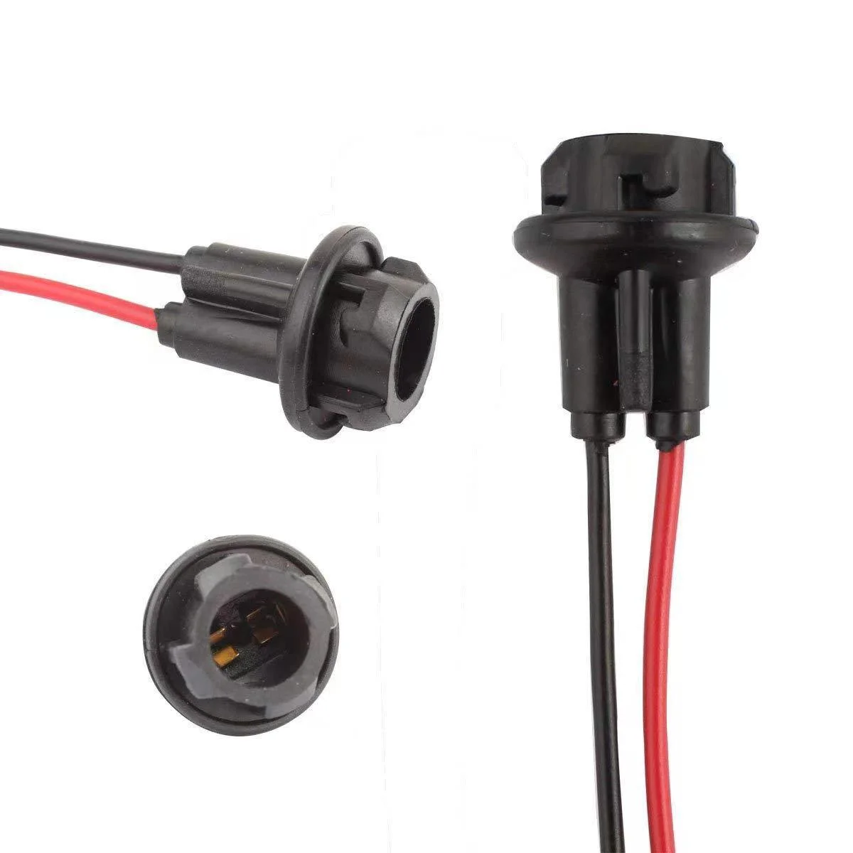 10 шт. T10 автомобильный разъем удлинитель постоянного тока 0 В ~ 12 цоколь для