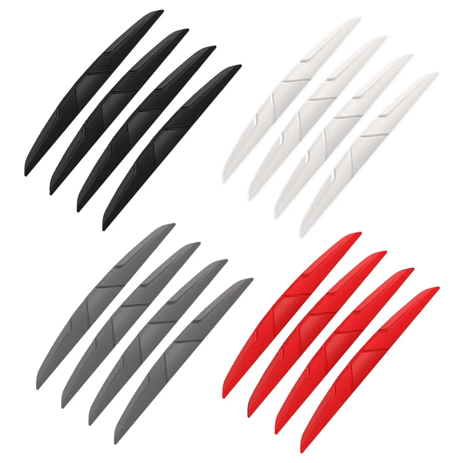 

4 Pieces Car Anti Collision Bar Stickers Guards handle for door Guards