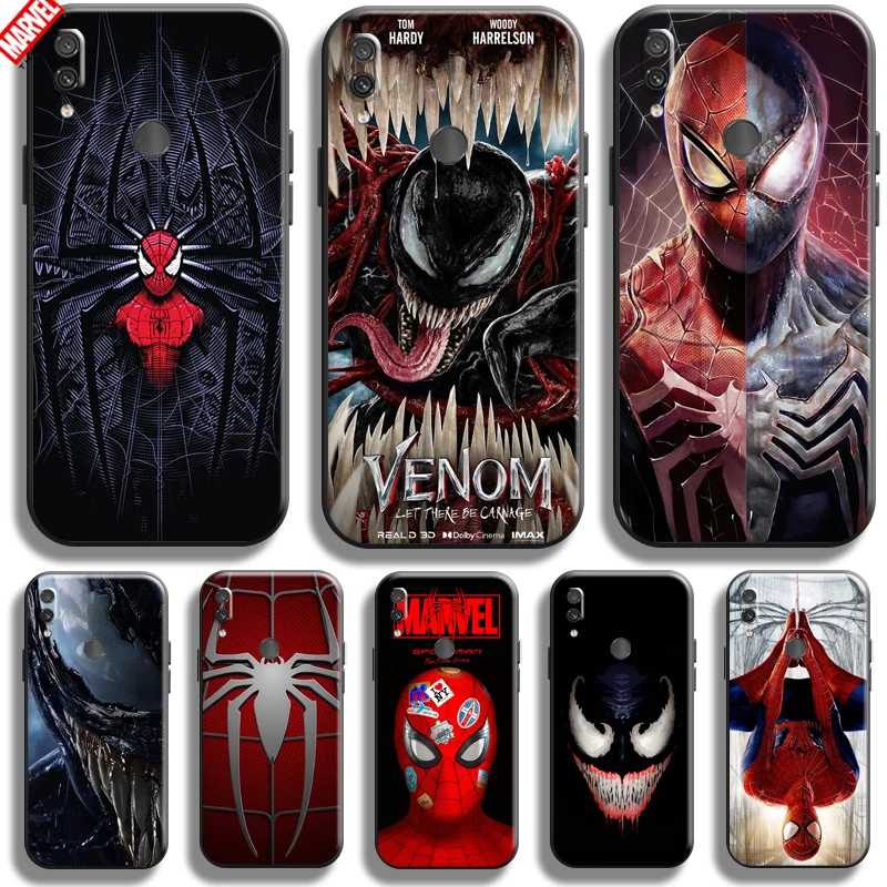 

Venom Spiderman Deadpool Phone Case For Xiaomi Redmi Note 7S 7 Pro Funda Silicone Cover Bumper Back Soft TPU