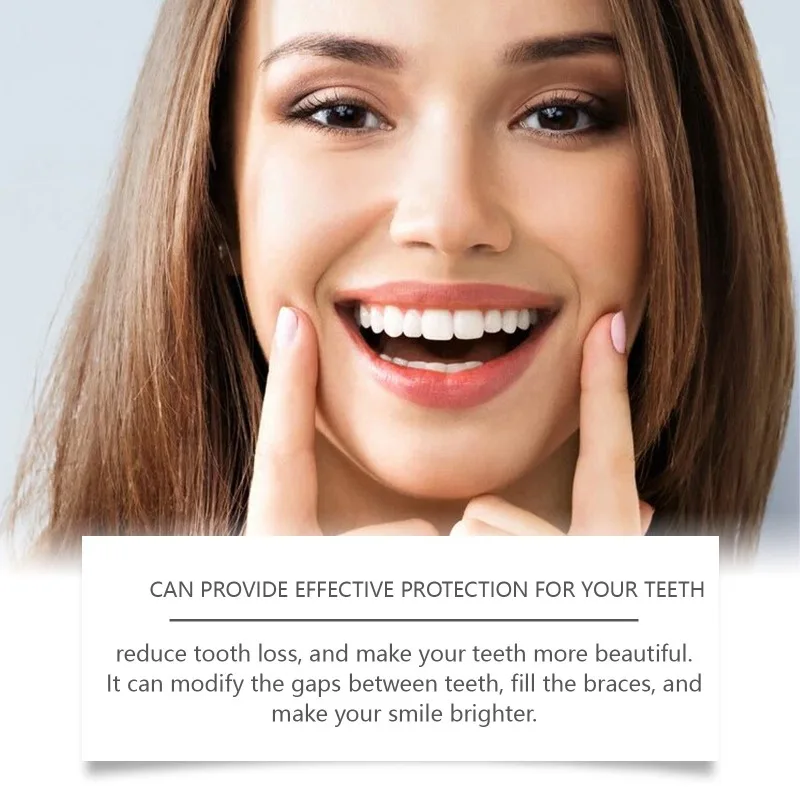 Мягкие силиконовые виниры для протезов идеальный уход за лучом набор мягких