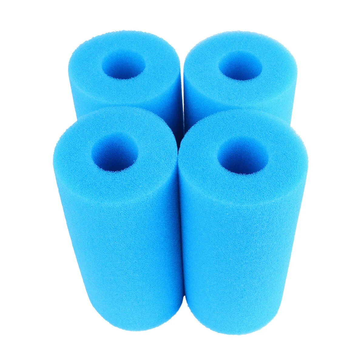 

4 Pcs Hose Filter Foam Column Pre-filter Sponge Cylinder Swimming Pool Fish Tank