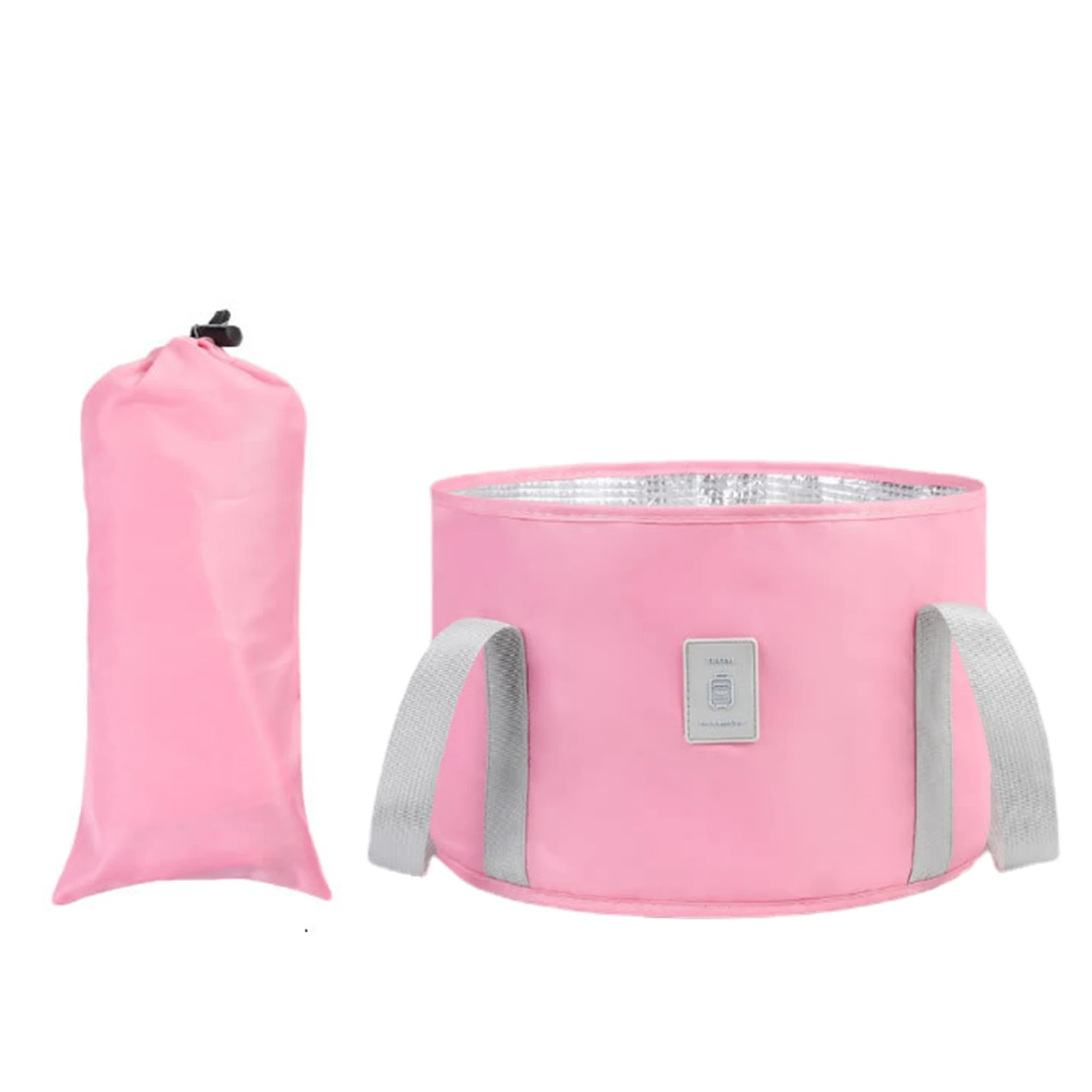 

Collapsible Foot Bath Basin Foot Soaking Bucket Portable Travel Folding Foot Washing Bag Foot Bath Portable Water Bag