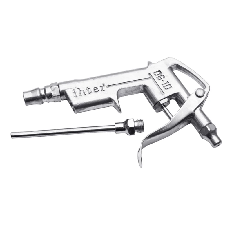 

Dust Removing Blow Air Compressor Blow Tool Attachment Accessory with Joint with 5 Inches 12inches Long Angled Nozzle E7CB