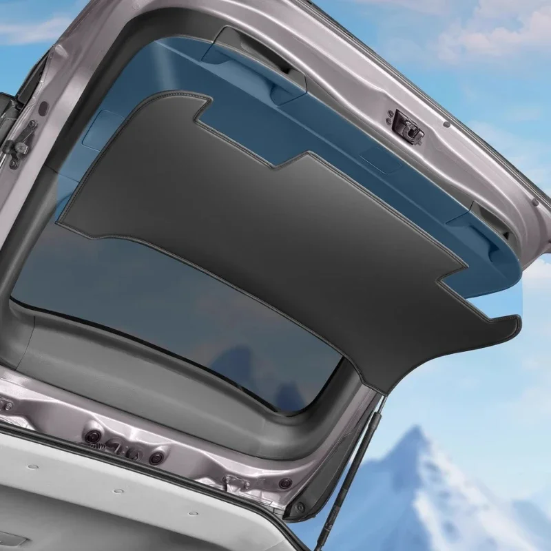 Фото Для ​ ​ Toyota RAV4/WILDLANDER: Комплект защиты задней двери с отделкой из кожи — защитные приспособления для багажника + противоскользящий коврик, аксессуары для интерьера №3