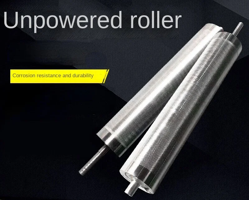 

Unpowered stainless steel roller line idler conveyor belt diameter 38 50 assembly line main transmission