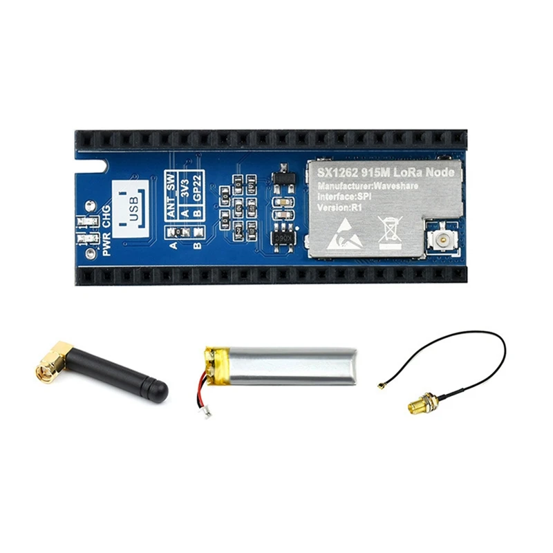 Плата расширения узла для Raspberry Pi Pico LORA Sx1262 модуль платы поддержка протокола Lorawan