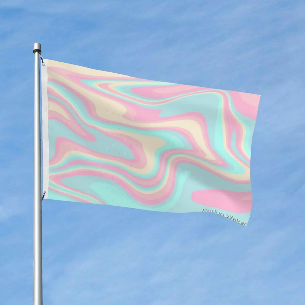 

Галстук красящий флаг полиэстер материал декоративные яркие цвета мягкая ткань легкий без запаха настраиваемый