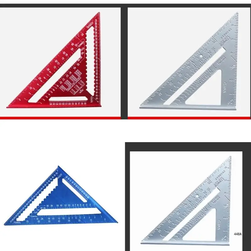 Точный столярный квадратный инструмент треугольная линейка транспортир