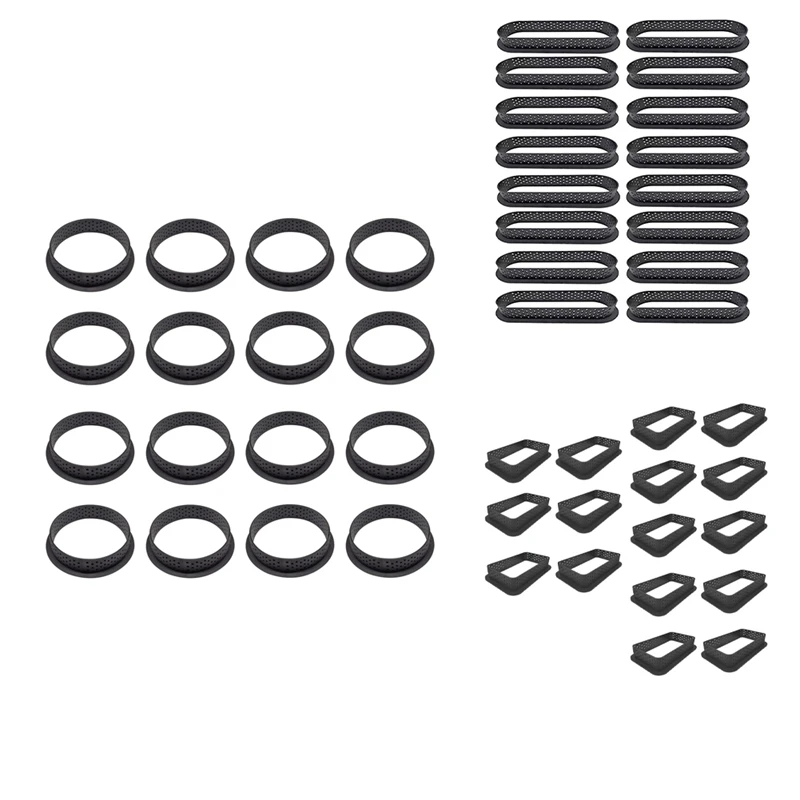 

Silicone Tart Cake Mold Mousse Circle Cutter Ring Bakeware DIY Decorating Tool Non Stick French Dessert Baking Tools