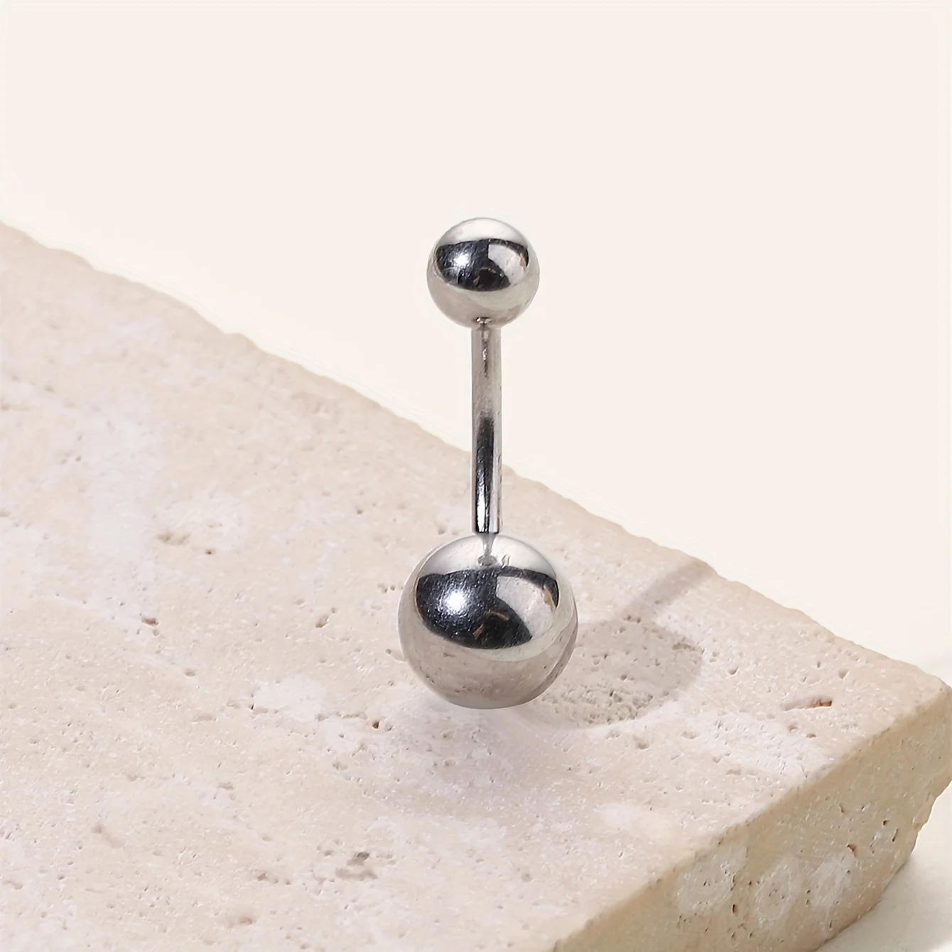 Элегантный простой набор для пирсинга из нержавеющей стали 24 шт. живота носа губ