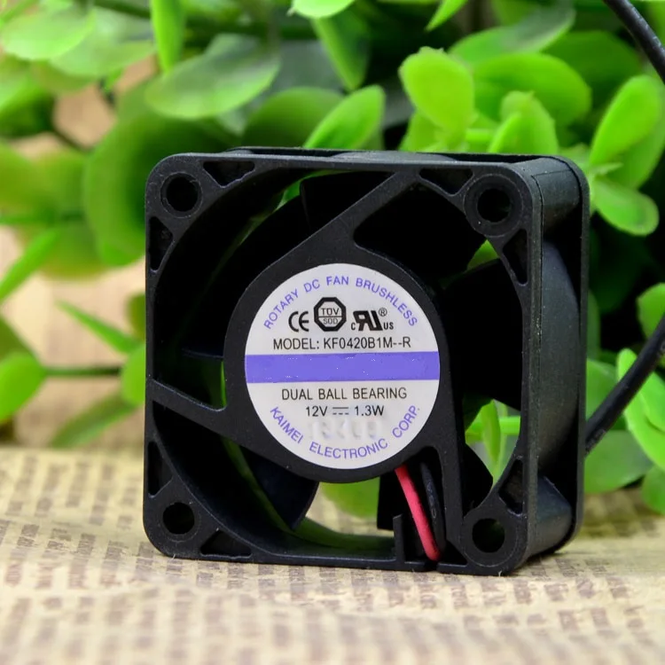 

Новый оригинальный KF0420B1M - R 4020 12 в 1,3 Вт 4 см переключатель 2 провода Охлаждающий вентилятор