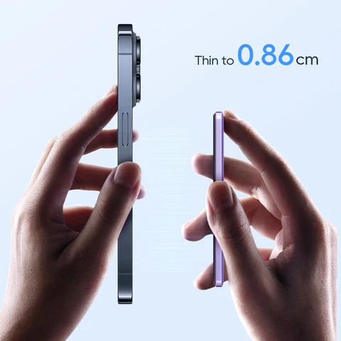 KUULAA 5000 мАч MagneticPower Bank 20 Вт Беспроводное зарядное устройство для телефона Внешняя батарея Быстрая зарядка для iPhone 16 15 14 Series PowerBank