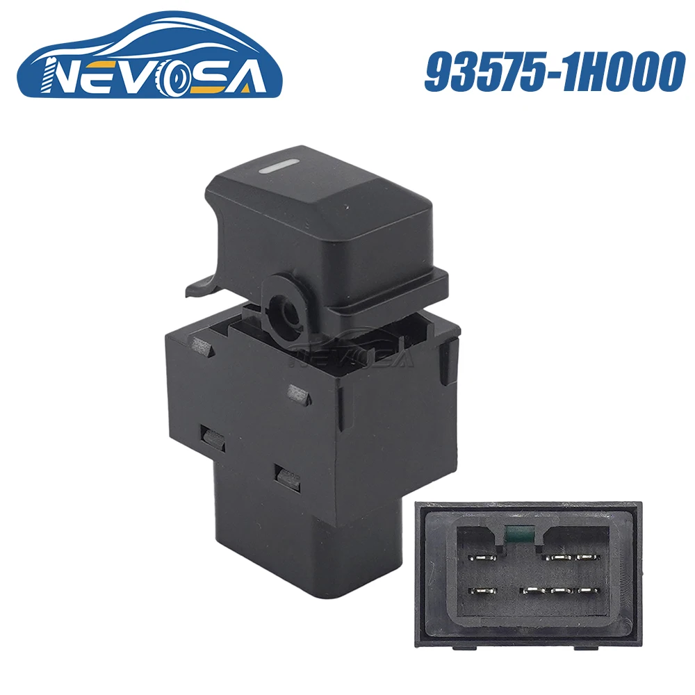 Фото Nevosa 93570 - 3W450 93570 - 3W000 93570 - 3W000 93575 - 1H000 Kia Sport Переключатель переднего левого окна задняя главная кнопка 2011 2012 2013 2014 2015 №4