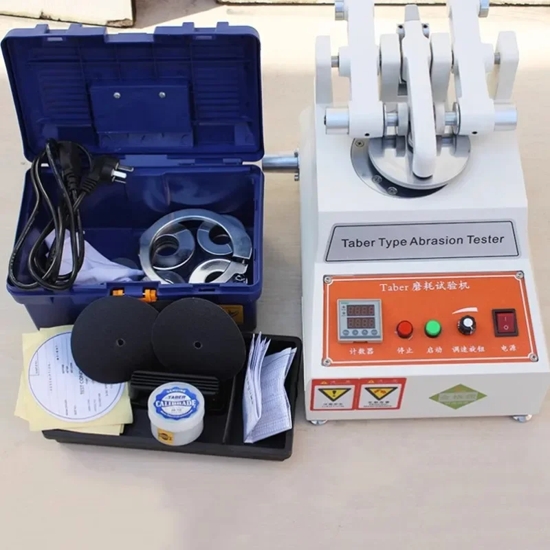Тестер истирания тканевое бумажное покрытие машина для испытания износа пола