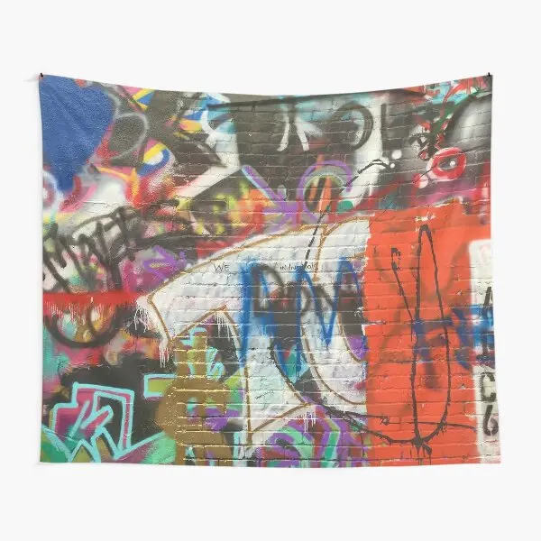 Современный гобелен в стиле граффити креативный городской стиль хиппи яркий