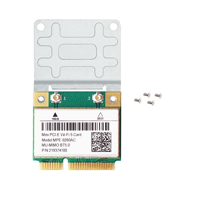 

Двухдиапазонная мини-карта PCIE 2030 Мбит/с 9260AC 2,4G/5 ГГц 802.11Ac