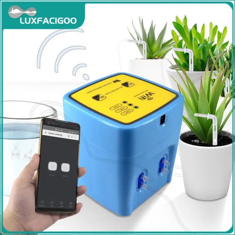 

Умное устройство для полива растений, автоматическое устройство для орошения цветов с Wi-Fi, мобильное приложение для управления поливом, питание от Usb