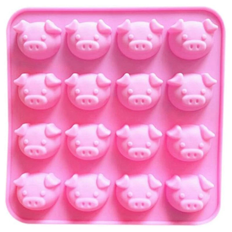 

Pig Silicone Baking Mold Muffin Mold Chocolate Mold Manual DIY Silicone Mold