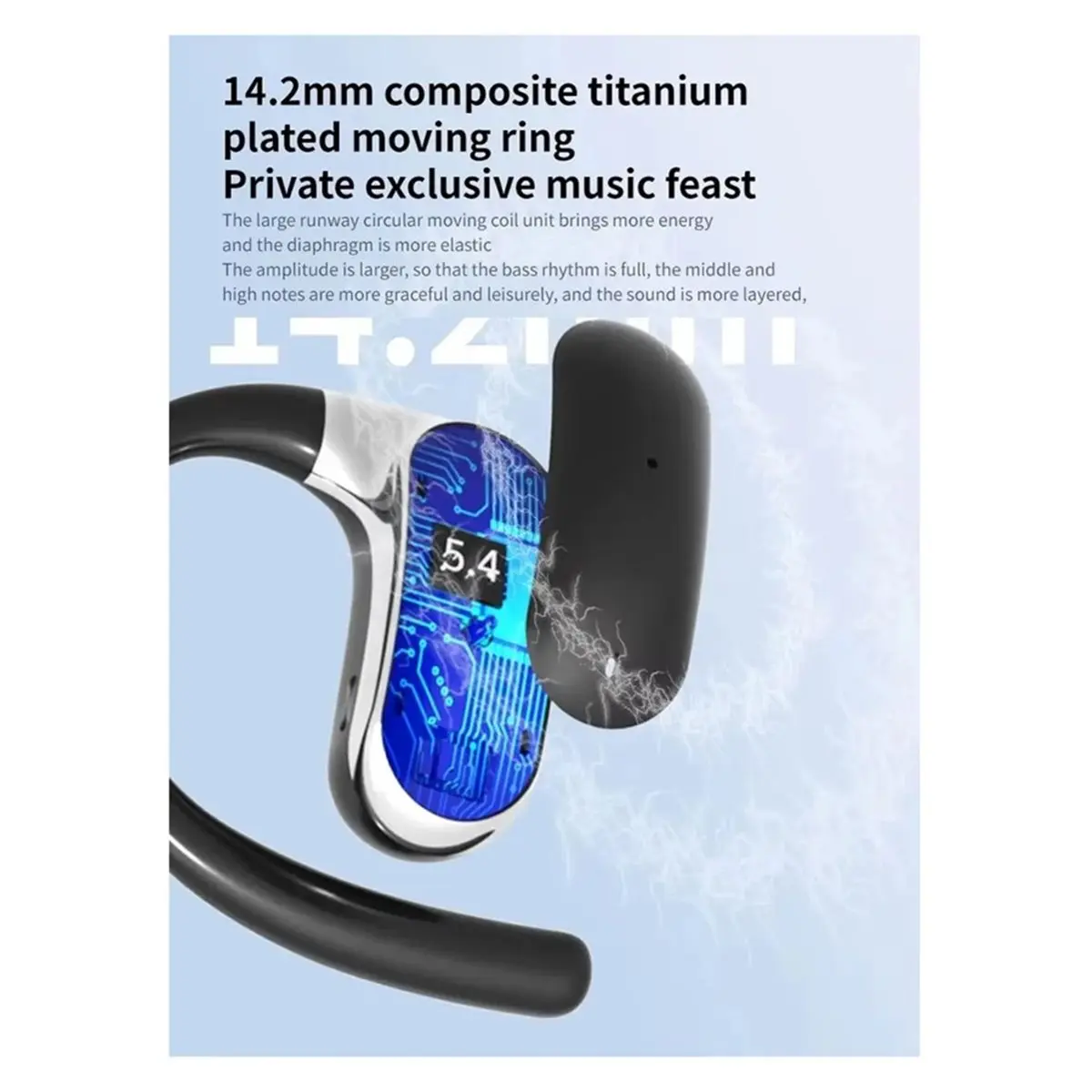 Фото РЕКОМЕНДАЦИЯ     Наушники Q65 AI Smart Translation с функцией Bluetooth-звонков, беспроводная гарнитура, HD-голосовое сопровождение, стереофонические наушники №2